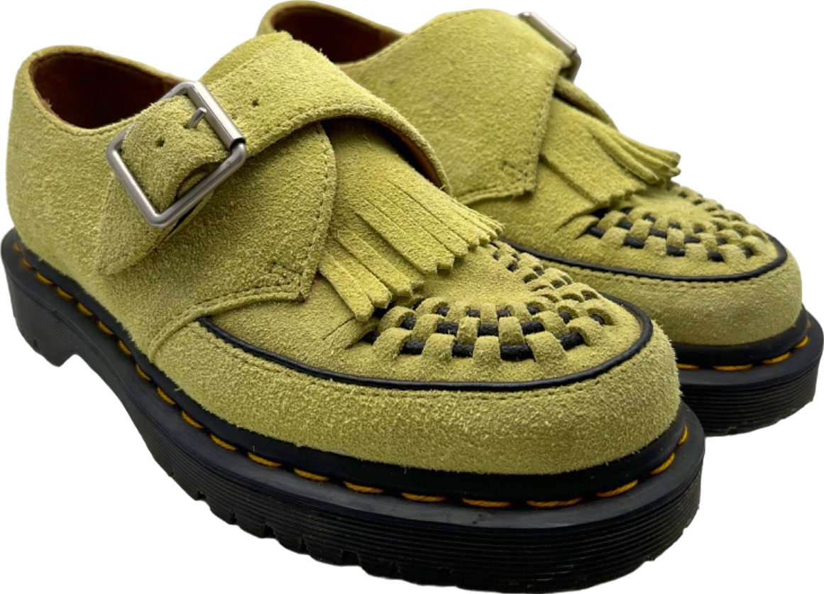 Dr Martens Yellow Suede Baynes Shoes UK 4
