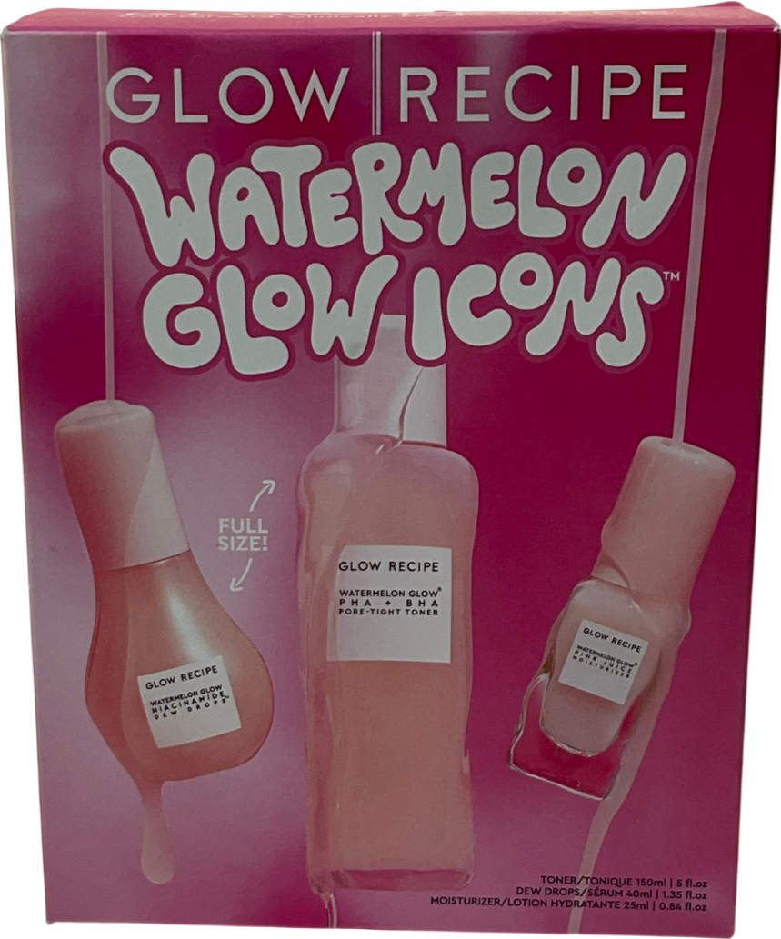 glow recipe Watermelon Glow Icons Set One size