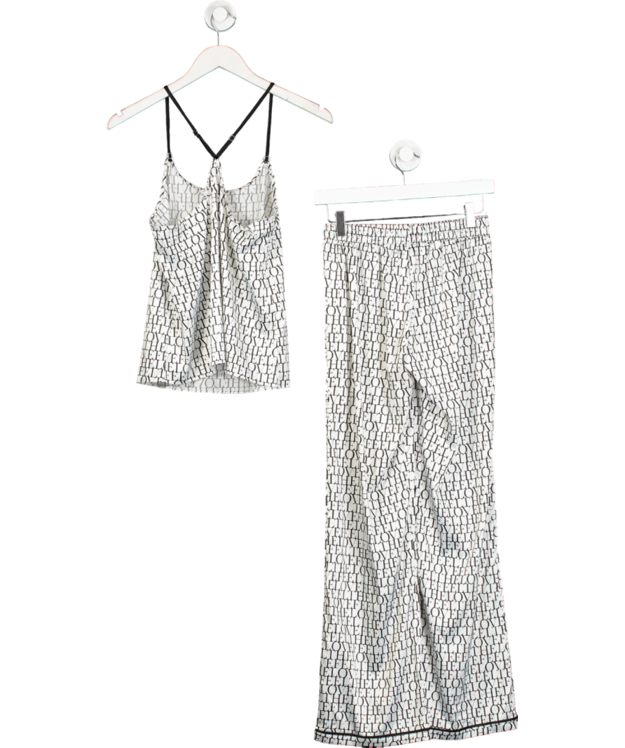 boux avenue White Feel The Love Pyjama Set UK 8