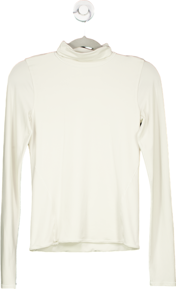Lululemon  Off White Long Sleeve Turtleneck Top
