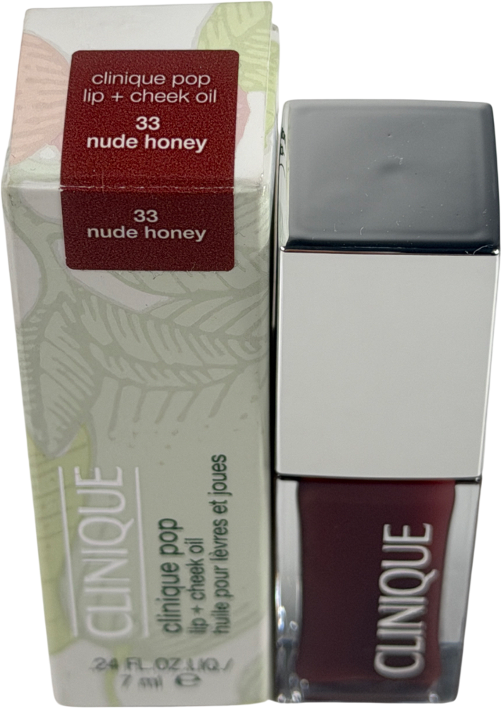 Clinique Pop™ Lip + Cheek Oil 33 Nude Honey 7ml