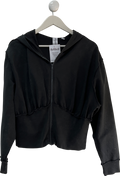Collusion Grey Zip Through Boxy Hoodie UK 18