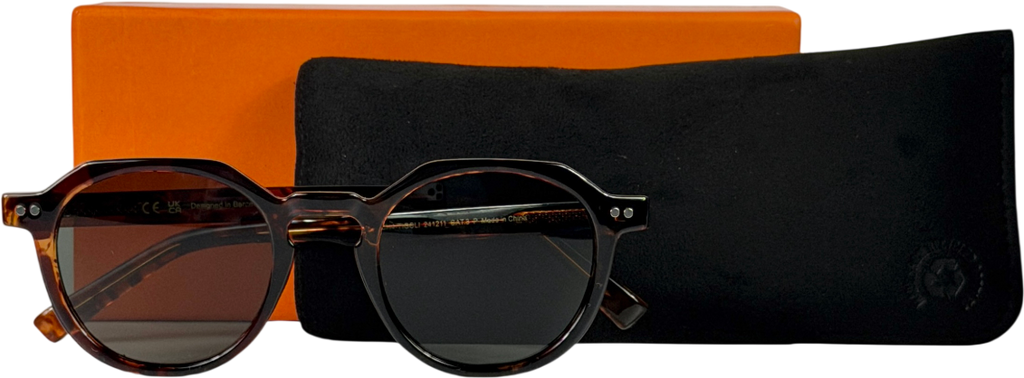 MELLER Brown Chauen Sunglasses  in Case / Box