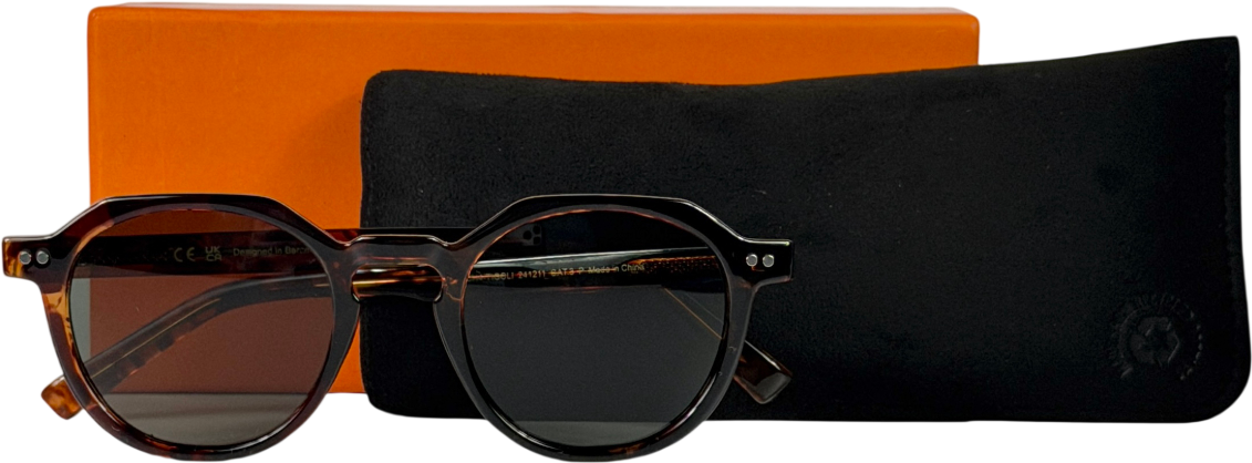 MELLER Brown Chauen Sunglasses  in Case / Box