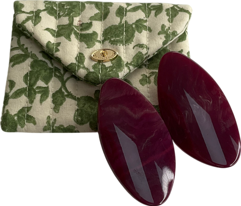 Sezane Purple Garry Earrings