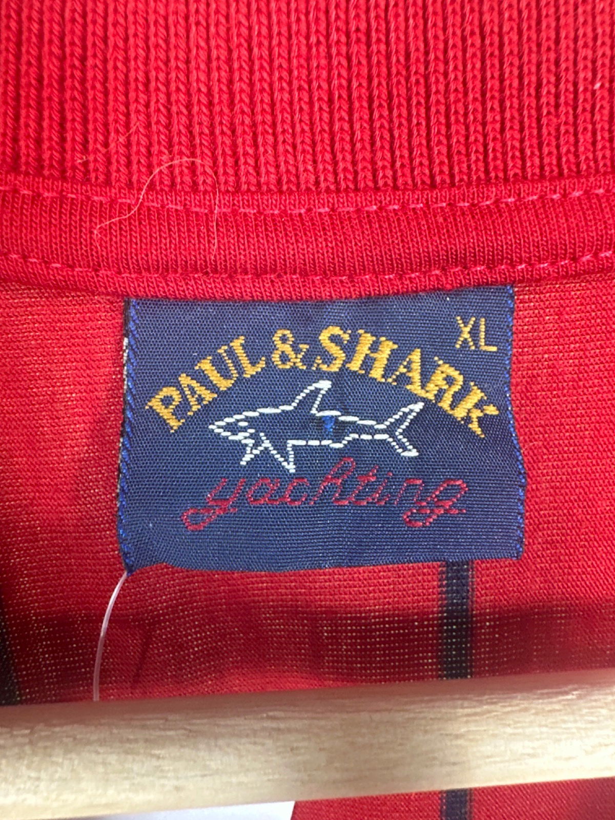 Paul & Shark Red Striped Polo Shirt UK XL