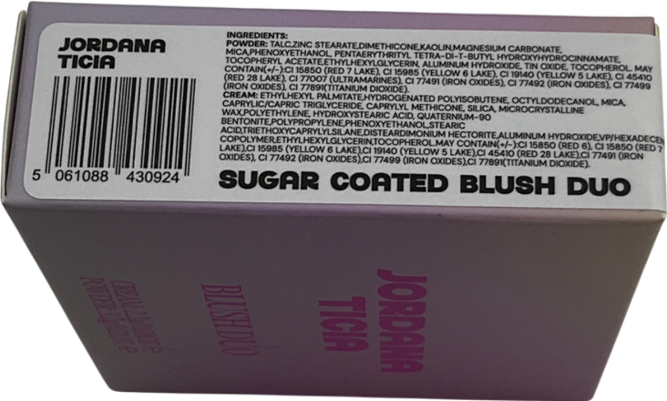 jordana ticia Blusher Duo Sugar Coated 2.2g