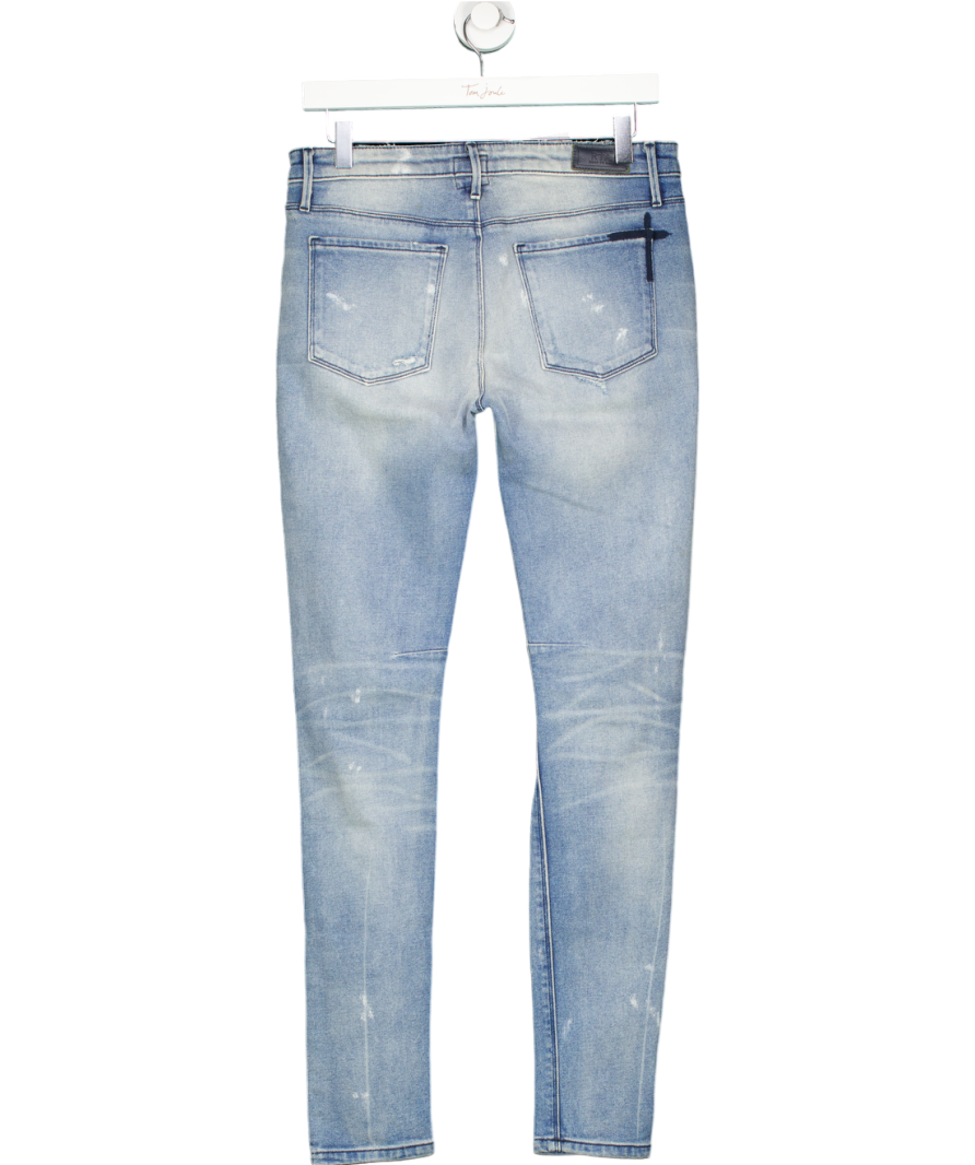 RTA Blue Ripped Skinny Jeans W27