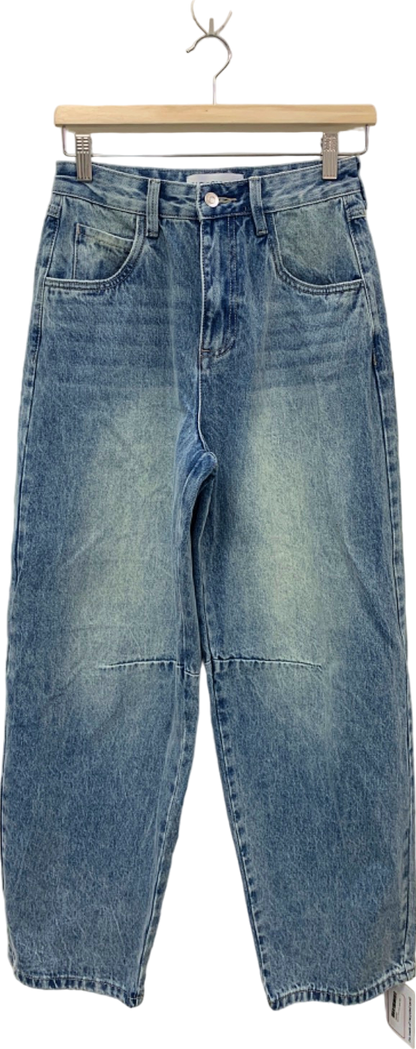 Fashion Nova Light Blue High Waist Denim Jeans Size 1