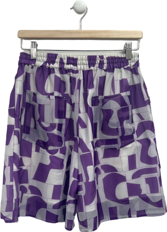 Baum Und Pferdgarten Purple Printed Shorts UK M