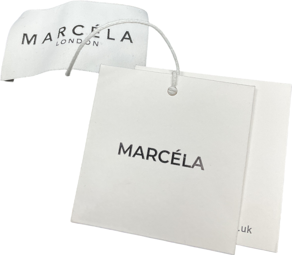 Marcela Brown Wool Maxi Coat UK S