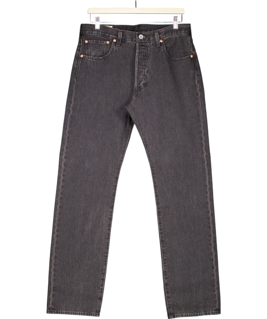 LEVI'S Black ‘93 501 Straight Jeans W32