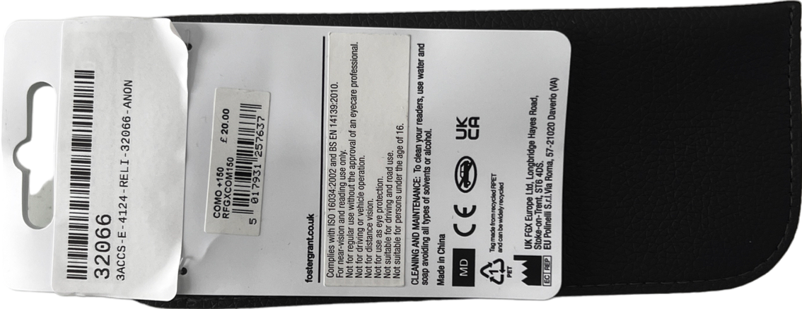 foster grant Como Lenses Reading glasses Green +1.5