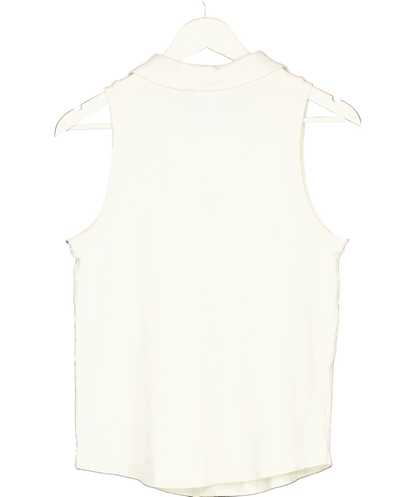 & Other Stories Cream Polo Vest UK 10