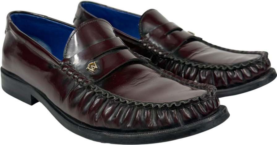 Manc Red Burgundy Loafer UK 6 EU 39 👠