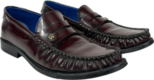 Manc Red Burgundy Loafer UK 6 EU 39