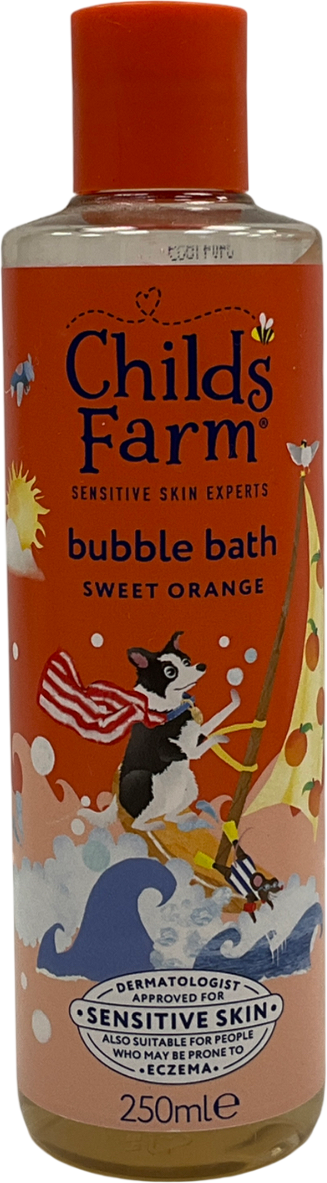childs farm Sweet Orange Bubble Bath 250ml