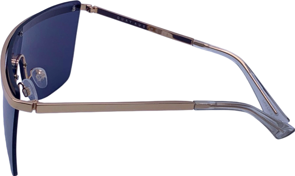 Quay Matte Black/Smoke Hardwire Mini Sunglasses