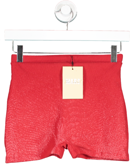 Mars the Label Red The Essentials Cycling Shorts UK 8