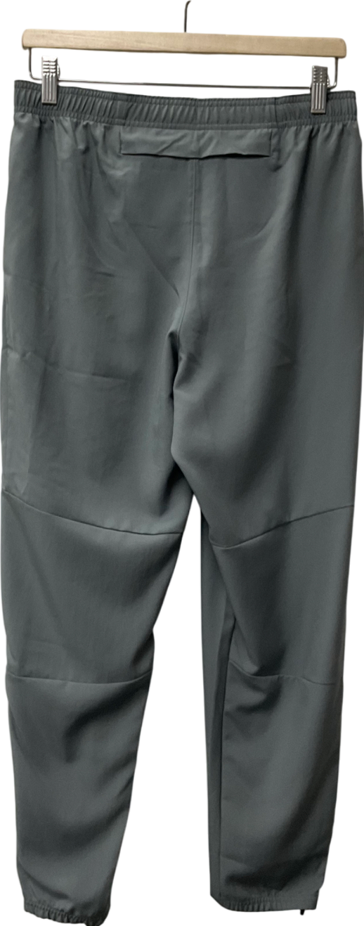 Nike Grey Woven Running Trousers UK M