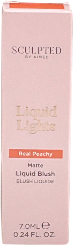 Sculpted by Aimee Liquid Lights Pink Pop Blush Real Peachy 7ml
