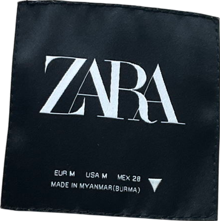ZARA Cream Ecru Water Repellent Long Puffer Coat UK M