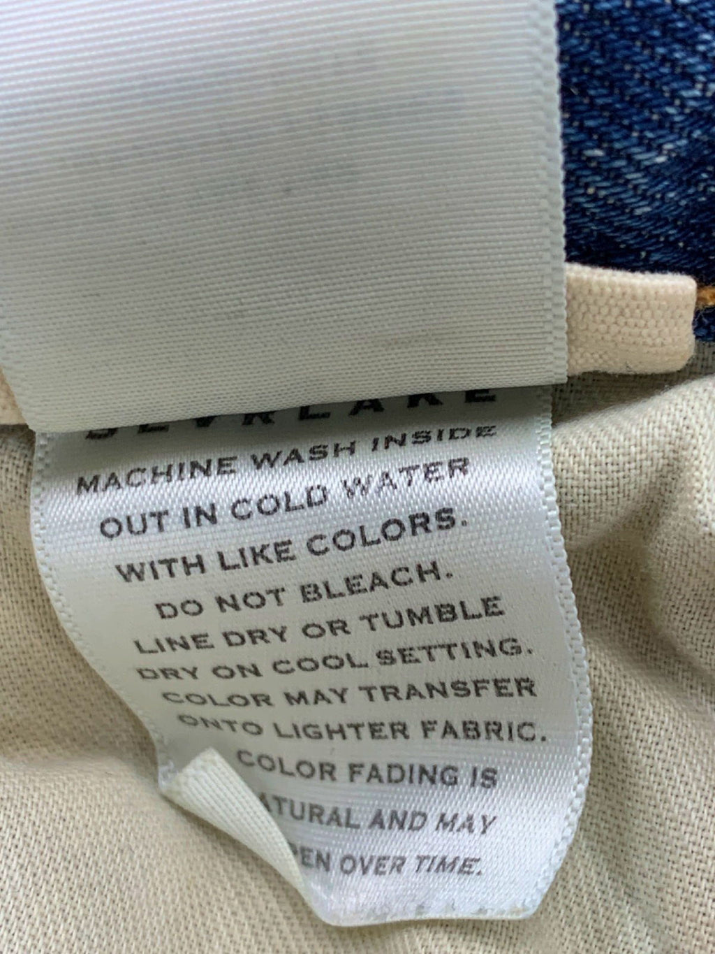 Slvrlake Blue Straight-Leg Jeans W27