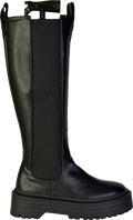 Public Desire Black Knee High Chunky Sole Boots UK 4 EU 37 👠