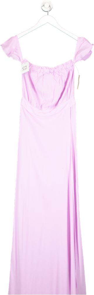 SOC FASHION Purple Flynn Skye Lilac Maxi Dress UK M