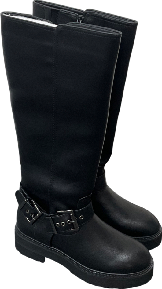 Next Black Knee High Boots UK 5 EU 38 👠