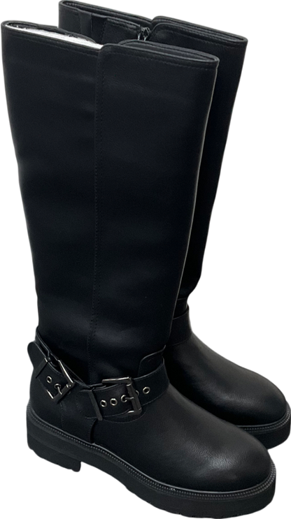 Next Black Knee High Boots UK 5 EU 38 👠