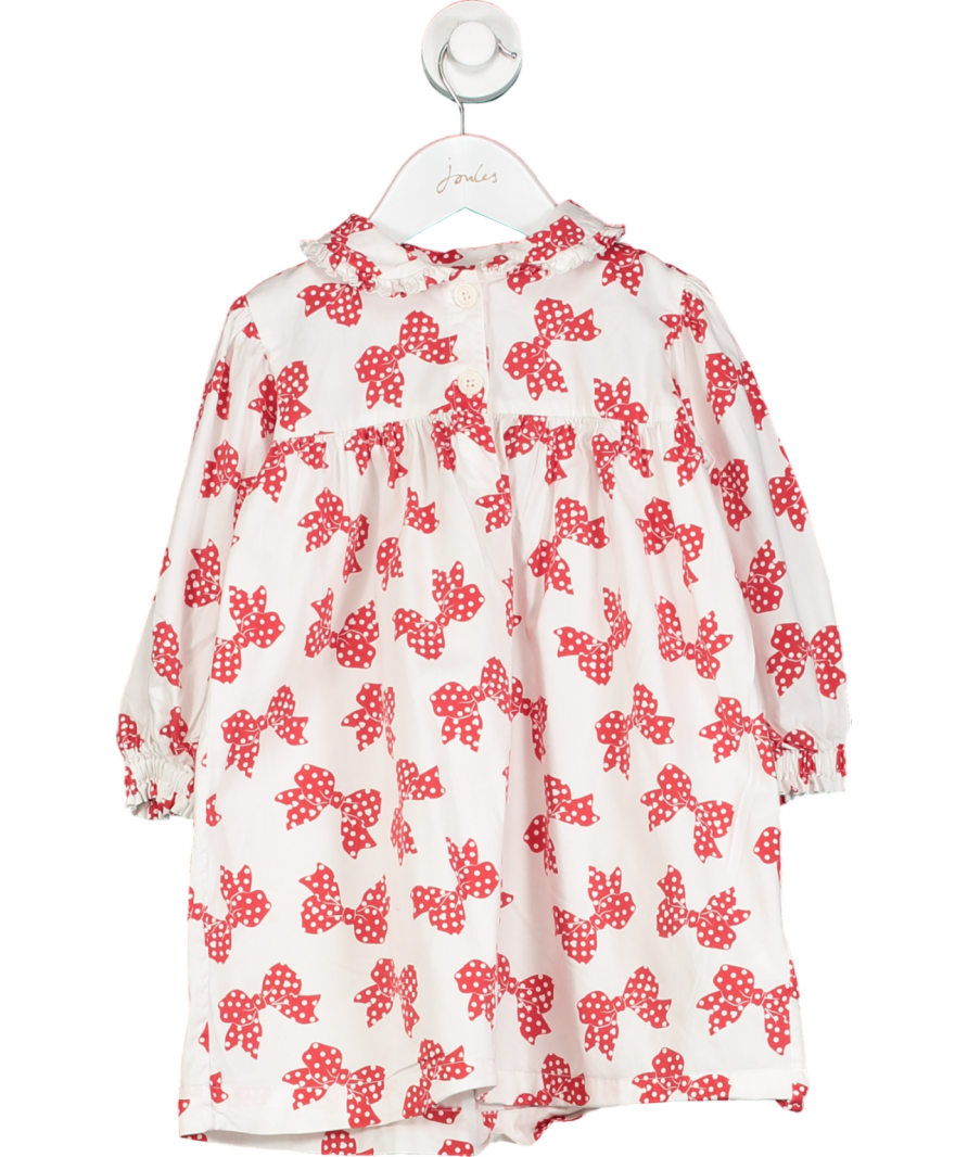 Rachel Riley White Bow Cotton Dress 3 Years