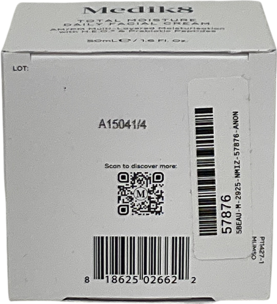 medik8 Moisture Daily Facial Cream 50ml