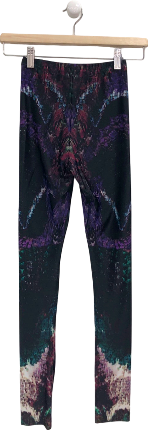 Alexander McQueen Multicolour Printed Leggings UK XS