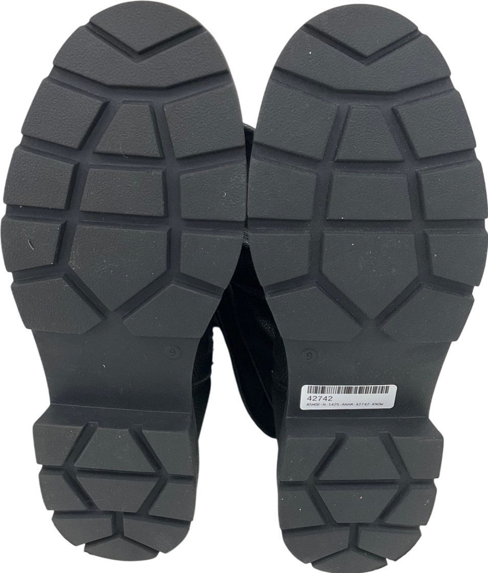 SimplyBe Black Curve Wide Fit Gretel Stretch Over The Knee UK 9 EU 42 👠