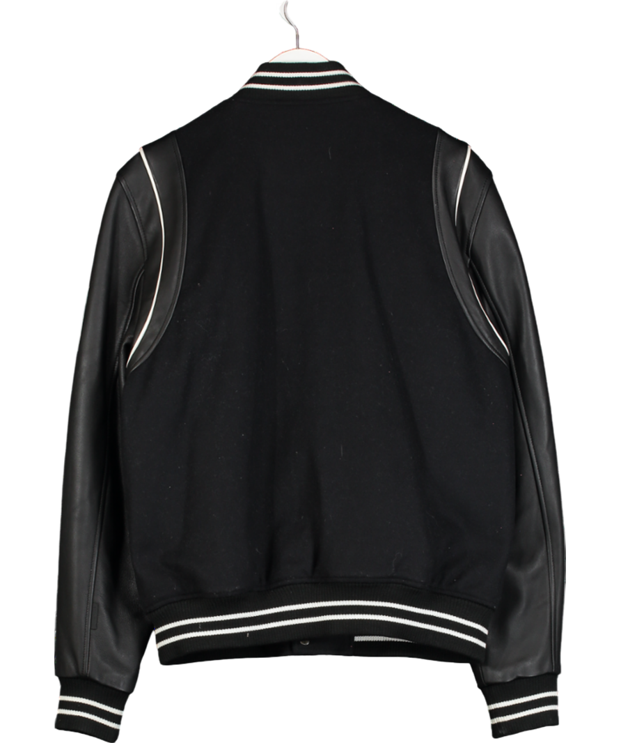 Boda Skins Black Varsity Jacket UK L