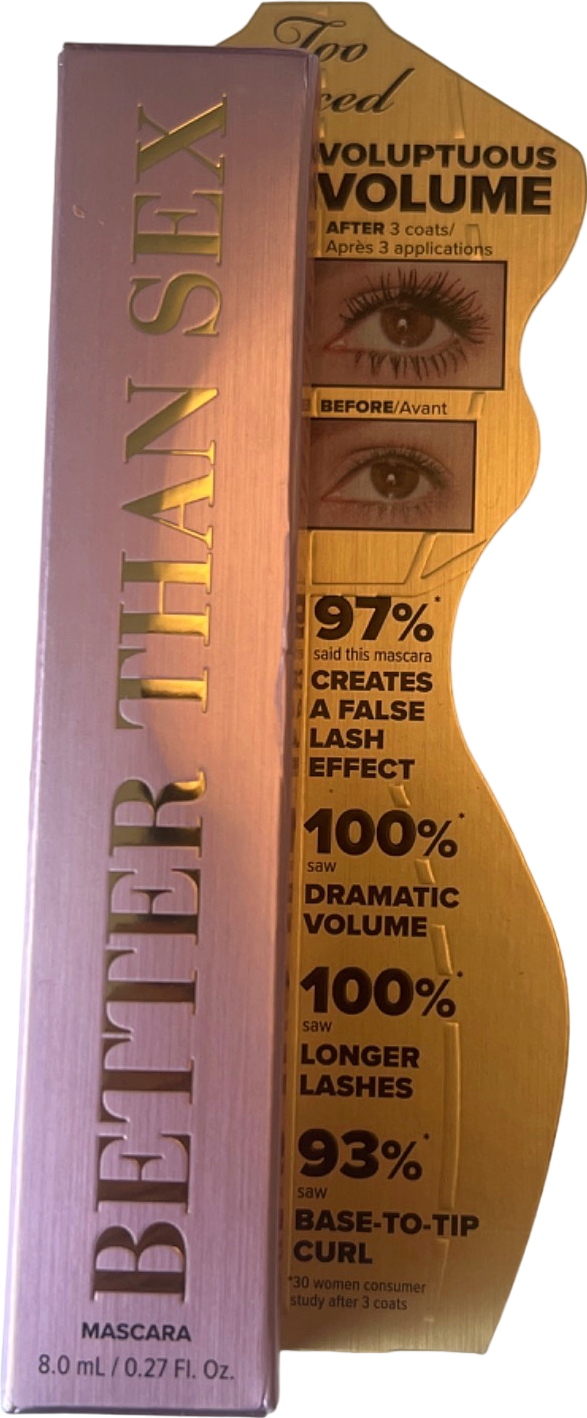 Too Faced Better Than Sex Volumizing Mascara 8 ml
