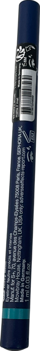 sephora 12h Intense Ink Classic Eyeliner Navy Blue 1