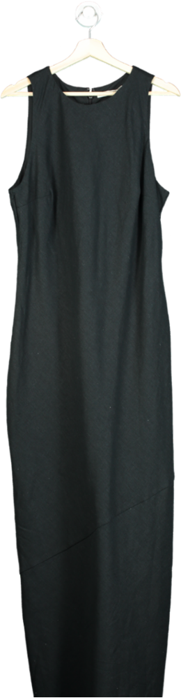 Abercrombie & Fitch Black Sleeveless Maxi Dress LT