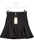 ALB Anne Louise Black Pleated Mini Skirt UK XS
