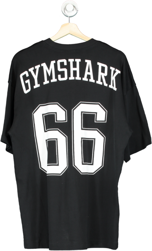 Gymshark Black T-Shirt UK S