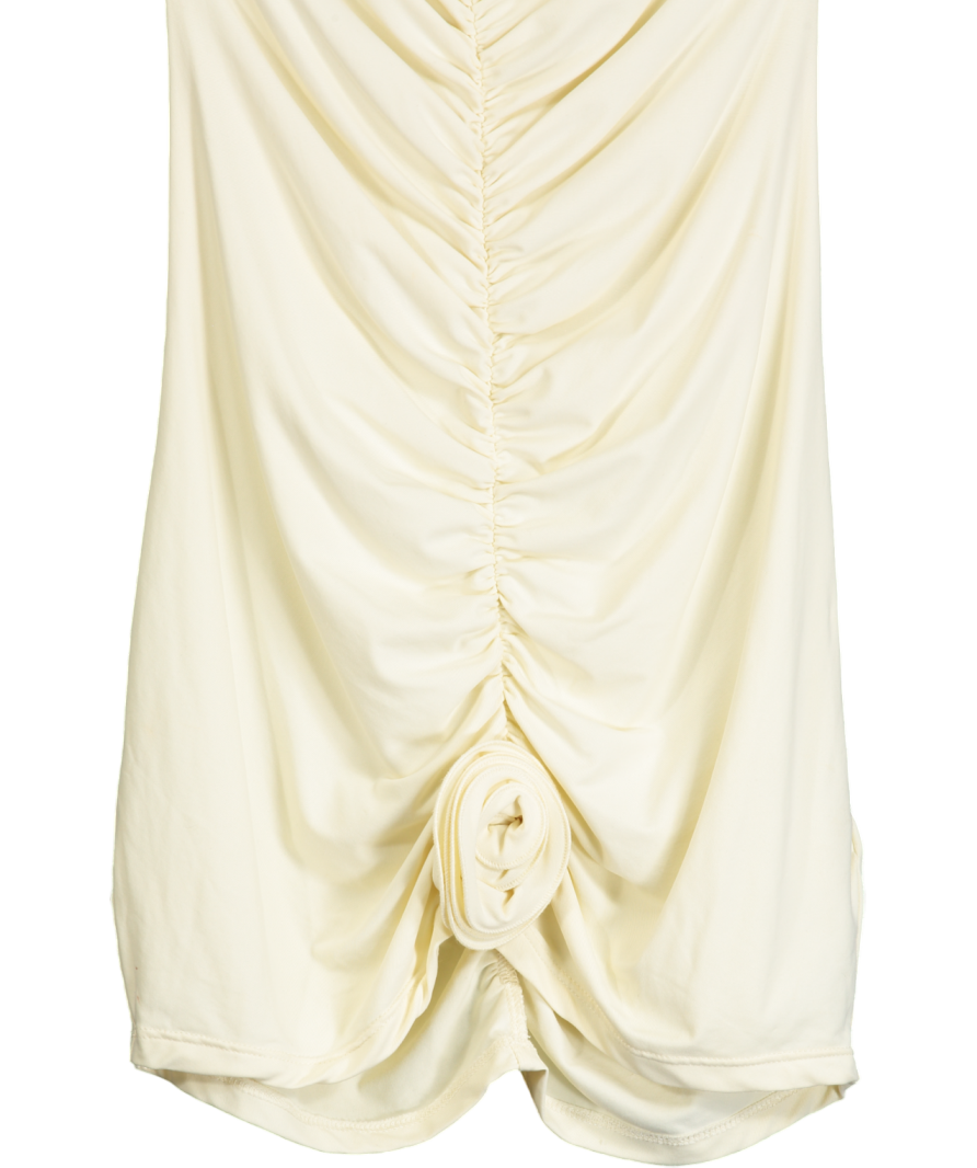 La reveche Cream Lillibet Dress Ivory UK S