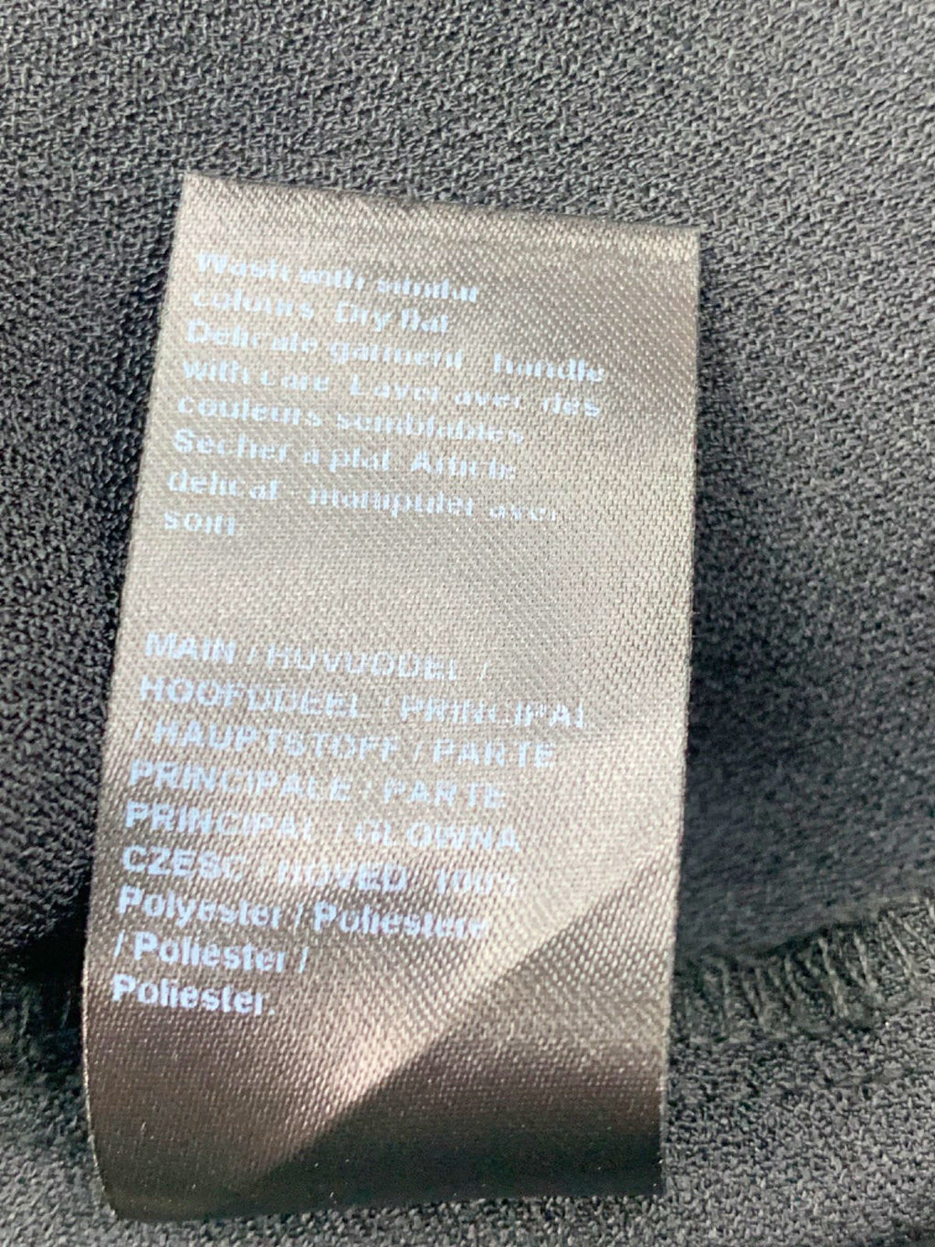 River Island Black Sleeveless Top UK 26