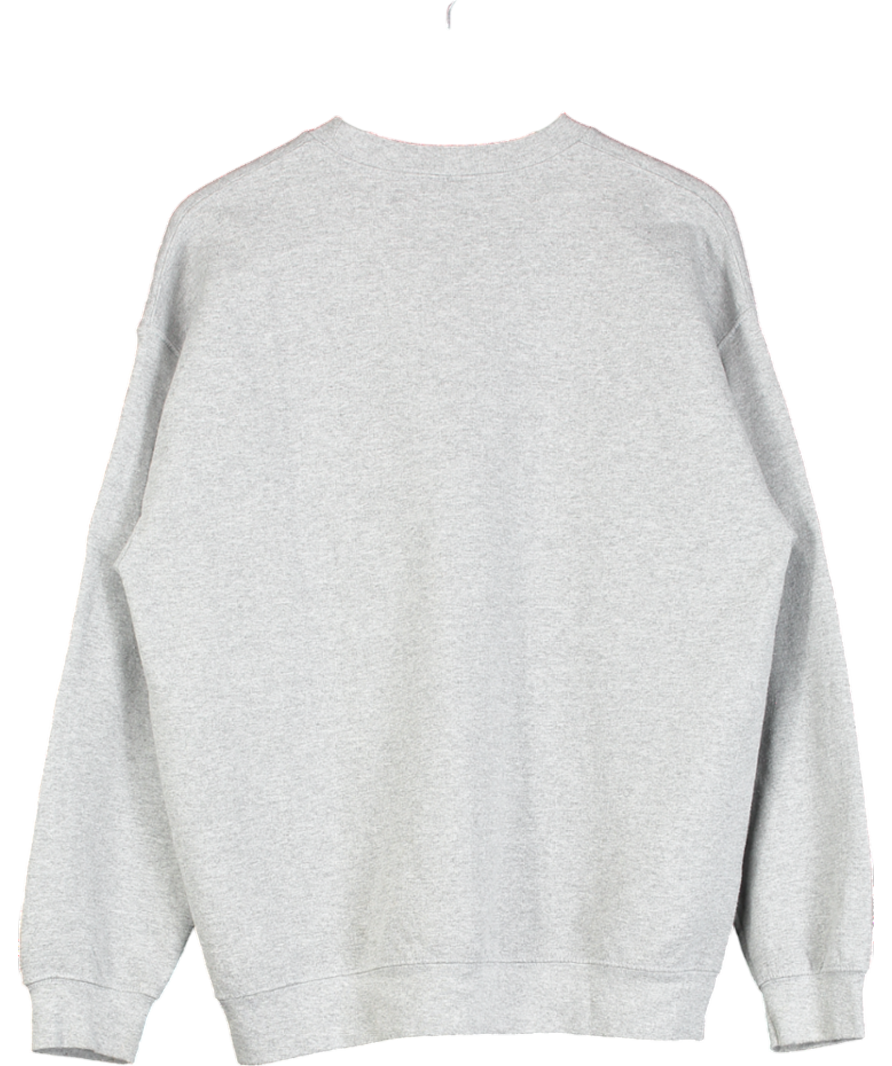 Gildan Grey Boston Logo Sweater UK L