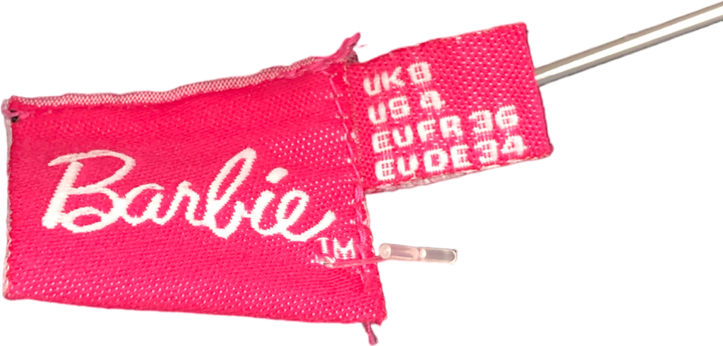 barbie Metro Black Booty Shorts UK 8