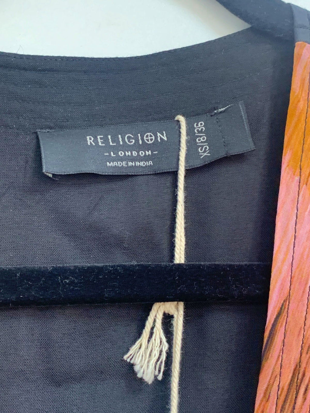 Religion Multi-Colour Abstract Digital Print Dress UK S