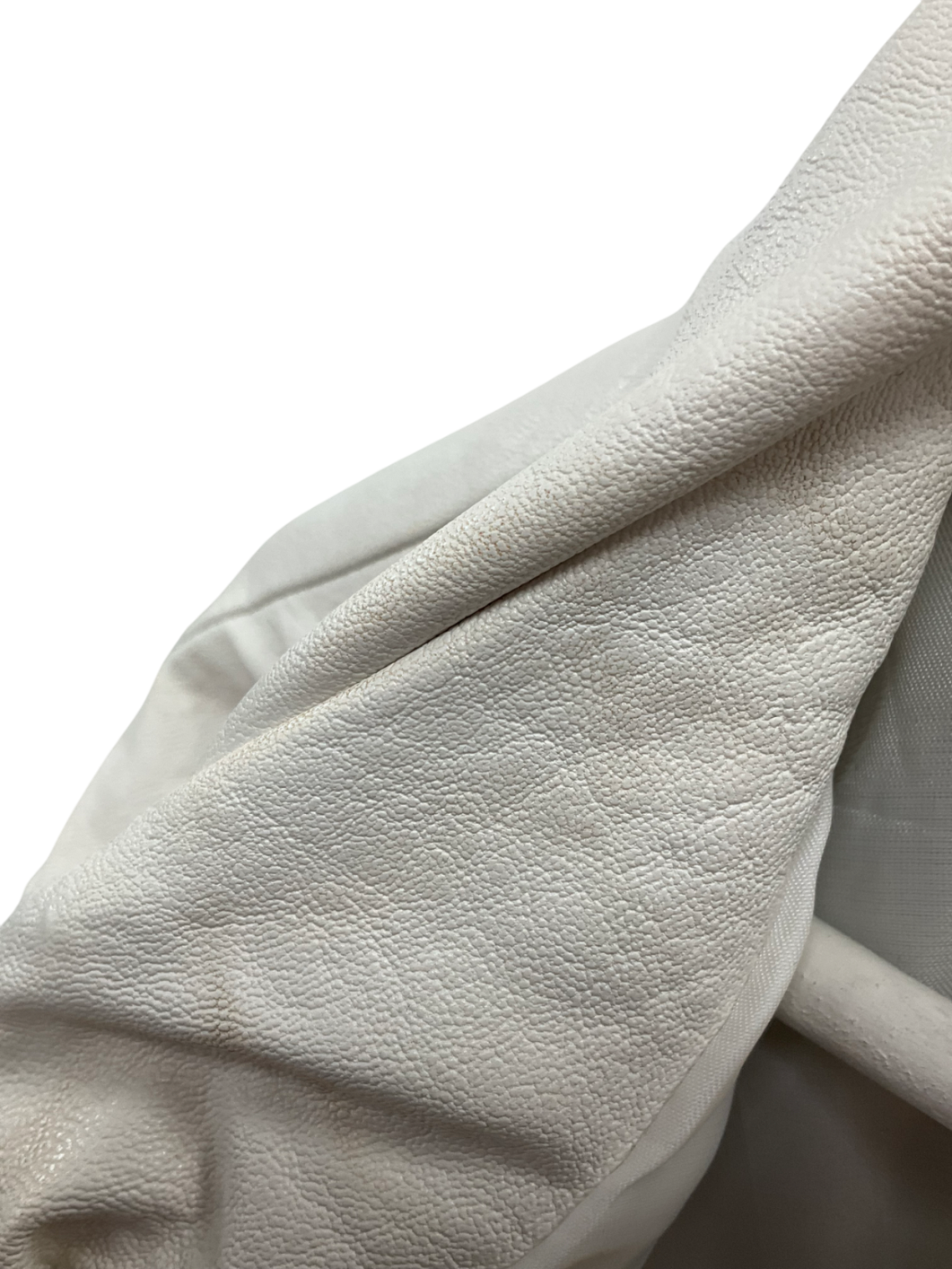 Nasty Gal Cream Faux Leather Jacket UK 6