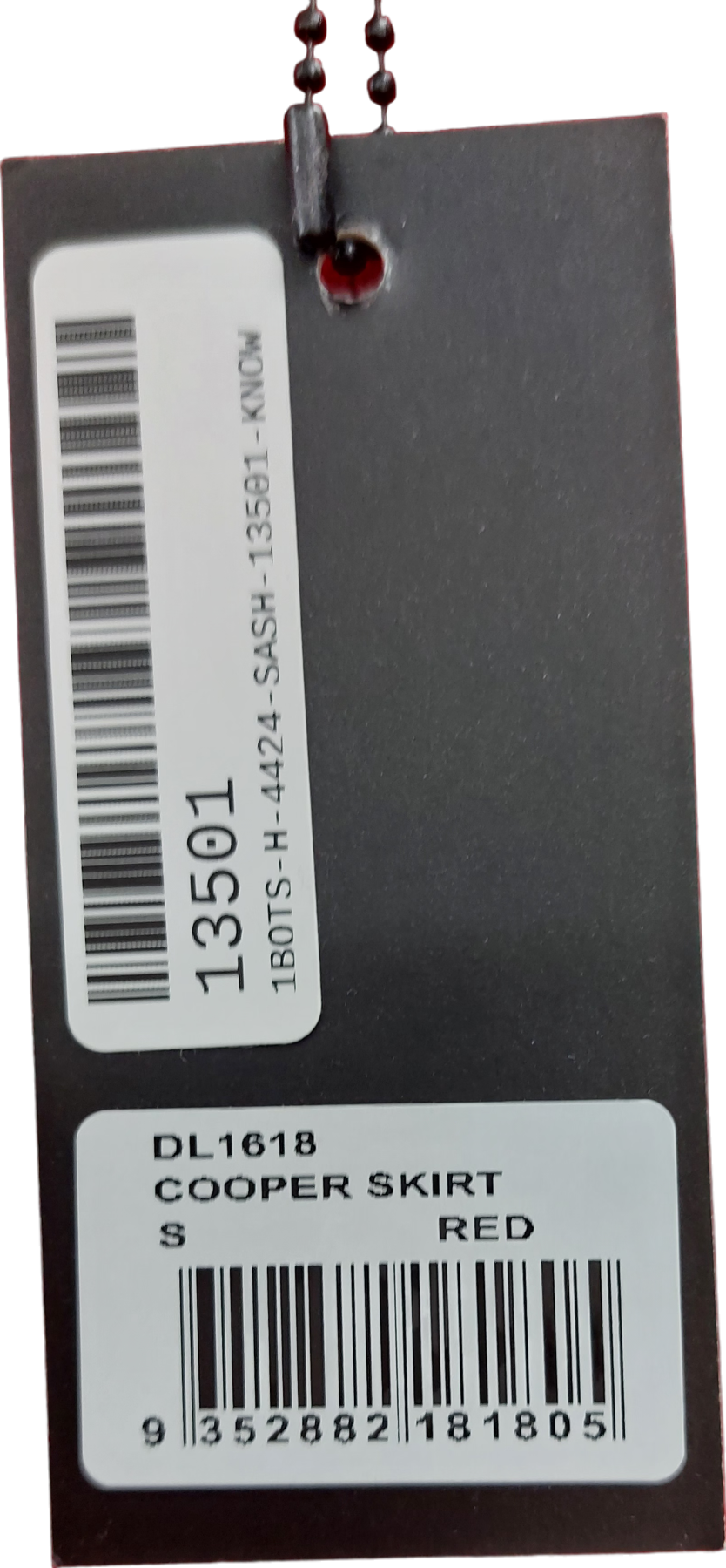 By Dyln Red Cooper Skirt UK S