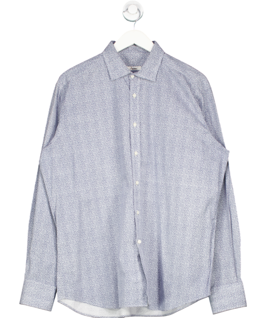 Ingram Blue Long Sleeve Shirt Size 43 UK L