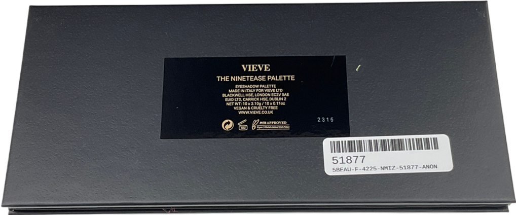 Vieve The Ninetease Palette One size